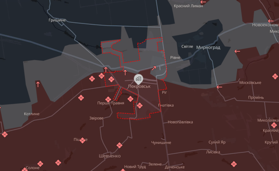 Росіяни штурмують Покровськ колонами техніки